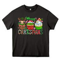 Asphalt Merry Christmas Heavy Core Tee - CowhideDigitalArt