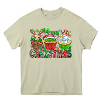 Mossy Merry Christmas Heavy Core Tee - CowhideDigitalArt