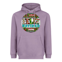 Lavender Christmas feliz navidad Heavyweight Hoodie - Artiststas
