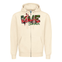 Sandshell love summer Zipper Hoodie - SublimationCraftShop