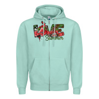 Seafoam love summer Zipper Hoodie - SublimationCraftShop