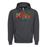 Smoke love summer Zipper Hoodie - SublimationCraftShop
