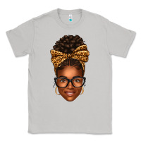 Moon Dust afro woman messy bun Classic Tee - texasbilliewilder