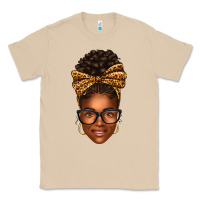 Mushroom afro woman messy bun Classic Tee - texasbilliewilder