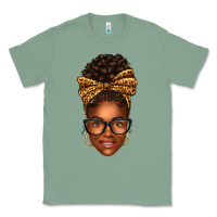 Sage afro woman messy bun Classic Tee - texasbilliewilder
