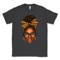 Smoke afro woman messy bun Classic Tee - texasbilliewilder