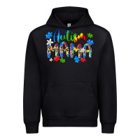 Black autism mama Urban Hoodie - MaliasSmallBusiness
