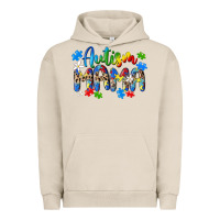 Pigment French Oak autism mama Urban Hoodie - MaliasSmallBusiness