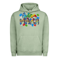Pigment Oil Green autism mama Urban Hoodie - MaliasSmallBusiness