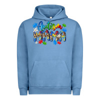 Pigment Pebble Blue autism mama Urban Hoodie - MaliasSmallBusiness