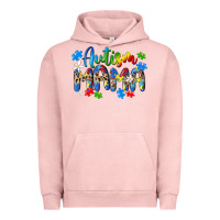 Pigment Salmon autism mama Urban Hoodie - MaliasSmallBusiness