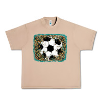 Burro glitter soccer leopard Urban Heavy Tee - RanaPortraitStore