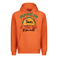 Carrot i'm a slut for tacos a tac ho if you will Premium Hoodie - MaliasSmallBusiness