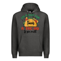 Charcoal Heather i'm a slut for tacos a tac ho if you will Premium Hoodie - MaliasSmallBusiness