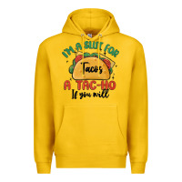 Lemon i'm a slut for tacos a tac ho if you will Premium Hoodie - MaliasSmallBusiness
