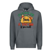 Rock i'm a slut for tacos a tac ho if you will Premium Hoodie - MaliasSmallBusiness