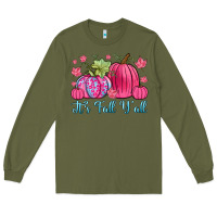 Army Green it s fall y all Long Sleeve Tee - Zillion Design Studio