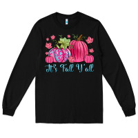Black it s fall y all Long Sleeve Tee - Zillion Design Studio