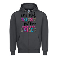 Smoke ı'm not bossy ı just have leadership skills Zipper Hoodie - FaDigitalArtStudio