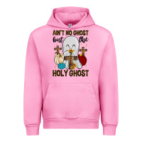 Fuchsia Pink ain t no ghost but the holy ghost Urban Hoodie - MaliasSmallBusiness