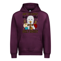 Mauve Wine ain t no ghost but the holy ghost Urban Hoodie - MaliasSmallBusiness