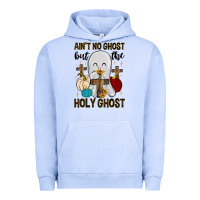 Pigment Grape Ice ain t no ghost but the holy ghost Urban Hoodie - MaliasSmallBusiness