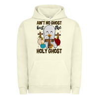 Pigment Pistachio ain t no ghost but the holy ghost Urban Hoodie - MaliasSmallBusiness