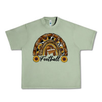 Oil Green football rainbow Urban Heavy Tee - RanaPortraitStore