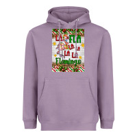 Lavender christmas fla la la la la la flamingo air freshener Heavyweight Hoodie - Artiststas