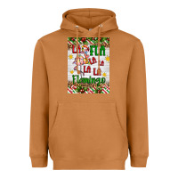Meerkat christmas fla la la la la la flamingo air freshener Heavyweight Hoodie - Artiststas