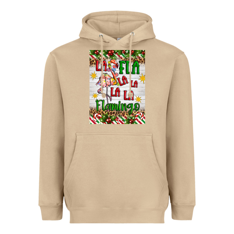Christmas Fla La La La La La Flamingo Air Freshener Heavyweight Hoodie by Artiststas | Teevron
