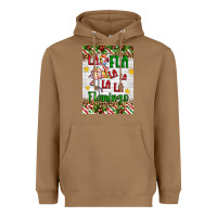 Toasted Coconut christmas fla la la la la la flamingo air freshener Heavyweight Hoodie - Artiststas
