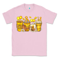 Bubblegum Pink childhood cancer coffee cups Classic Tee - Zillion Design Studio