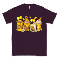 Childhood Cancer Coffee Cups Classic Tee | Teevron