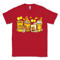 Red childhood cancer coffee cups Classic Tee - Zillion Design Studio