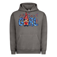 Pigment Tornado all american girl with gnome Urban Hoodie - NancyCooperArtShop