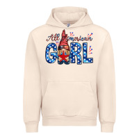 Sandshell all american girl with gnome Urban Hoodie - NancyCooperArtShop