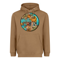Toasted Coconut hello pumpkin earrings Heavyweight Hoodie - BundleAndBundleShop