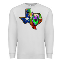 Dove Grey texas map halloween Premium Sweatshirt - JahusDesignShop