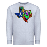 Heather Grey texas map halloween Premium Sweatshirt - JahusDesignShop