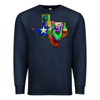 Navy texas map halloween Premium Sweatshirt - JahusDesignShop