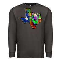 Smoke texas map halloween Premium Sweatshirt - JahusDesignShop