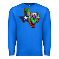 True Royal texas map halloween Premium Sweatshirt - JahusDesignShop