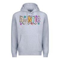 Heather Grey auntie Premium Hoodie - MaliasSmallBusiness