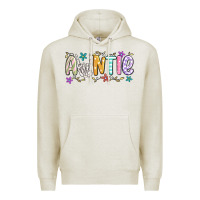Oatmeal Heather auntie Premium Hoodie - MaliasSmallBusiness