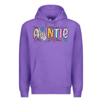 Purple auntie Premium Hoodie - MaliasSmallBusiness
