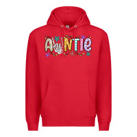 Red auntie Premium Hoodie - MaliasSmallBusiness