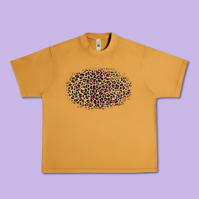 Urban Heavy Tee leopard pattern
