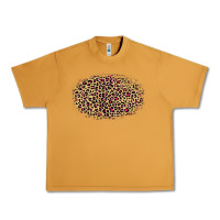 Peanut Butter leopard pattern Urban Heavy Tee - RanaPortraitStore