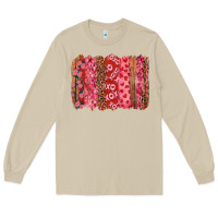 Mushroom valentine's day xoxo brushstroke Long Sleeve Tee - RanaPortraitStore